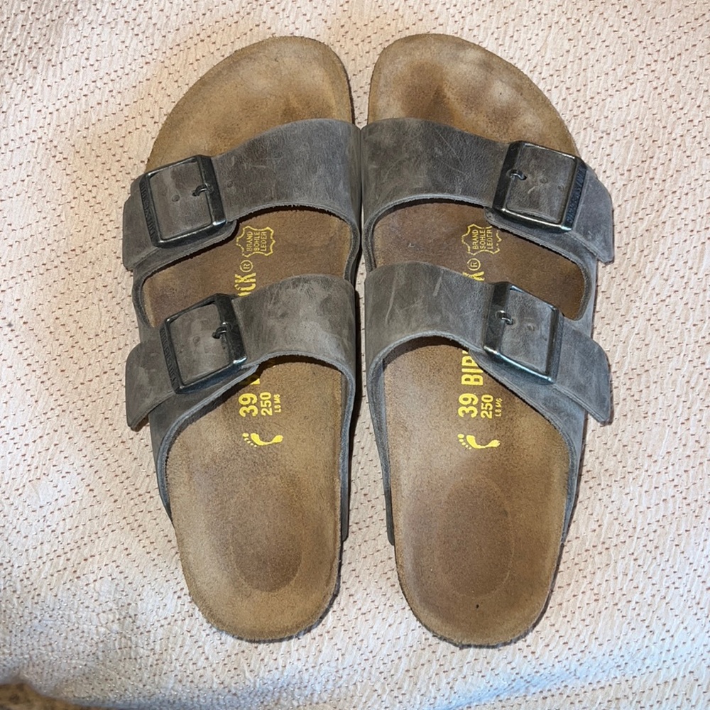 Birkenstock sandals. Worn twice! Like new